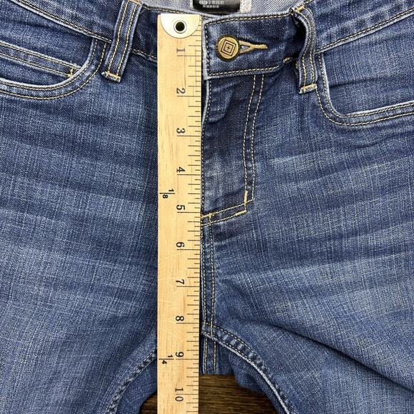 5.11 Tactical Jeans Womens 2 Regular Blue Denim Straight Leg Stretch Pants - Picture 5 of 9